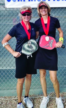 Sheila Parkinson and Dianne Zimmerman - 4.5 Silver Medalists
