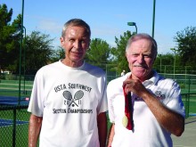 Dave Reddie and John Radcliffe, gold medal winners