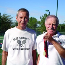 Dave Reddie and John Radcliffe, gold medal winners