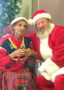 Santa visits The Perfect Place!