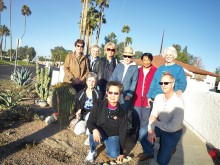 Members who went to Singh Farm on December 5.