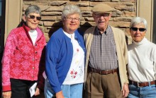 Barbara Schira, Marge Meredith, Joe Bibler and Veronica Deuce talk about their days on the trail.