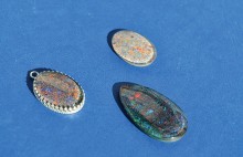 Various shades of opals.