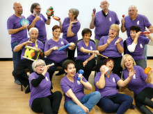 The ImproVables are warming up with their kindergarten band instruments and promise even more zaniness in their 2016 shows.