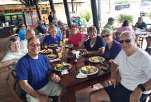 Vic and Joanna Hermann, Karen and Frank Antonio, Gary and Dorothy Vacin and Jack and Kit Carlton in Costa Rica