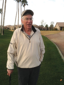 Jim Redden gets his fifth hole-in-one!