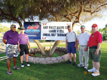 Golfing to help wounded veterans.