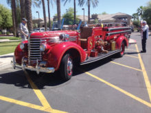 A ’38 fire engine. Photos by Royal Henry.