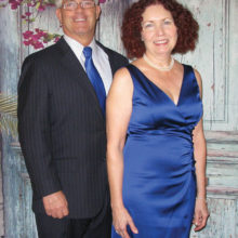 Greg and Mary Jane Eckert at the Get a Spring in your Step dinner dance.