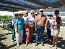 Club members with Peter Condon at Mesa Community College on April 25.