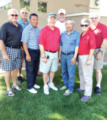Picture (left to right) Doug Braun, Dan Boggard, Eddy Renio, Craig Annis, TJ Jones, Aki Yasuda, Barbara and Jim Hooyman; missing are Brian Keene, Rich Castro, Ross Dupuis and Paul Dinardo.