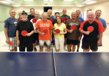 Walt Schroeder, Jim Spolar, Steve Weitz Rich Nadler, Alan Behr, Dave Bissell, David Zapatka, David Novikoff, June Wagner, Bill Gaston, Doc Dockter, Jack Bucholz, Steve Chambers and Bill Aichele.