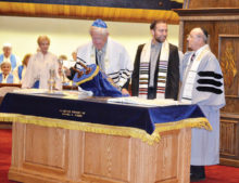 Rabbi Wiener and his first Bar Mitzvah at Sun Lakes Jewish Congregation