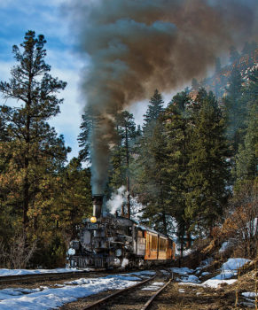 Durango Train by John Livoti
