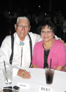 A happy couple enjoying Basic Social Dancing!