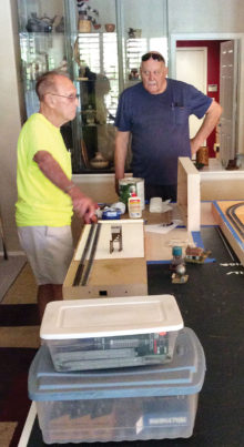 The Short Line Model Railroad Club gets ready for the new season!
