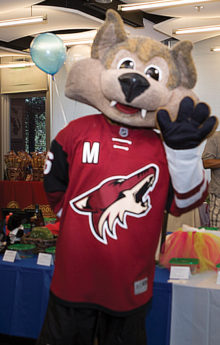 Howler was the special guest at last year’s Ataxia Awareness Extravaganza