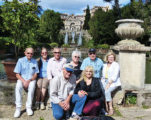 Sun Lakers enjoying Tivoli, Italy this summer
