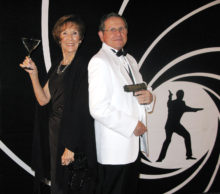 Judie and James Janowski - armed and ready to live and let dance!