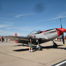 Building and flying a three-quarter scale World War II P-51 Mustang fighter replica like the one pictured above will be the topic of a presentation at a future Sun Lakes Aero Club gathering.