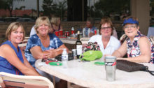 Cottonwood ladies enjoying the Cottonwood Country Club!