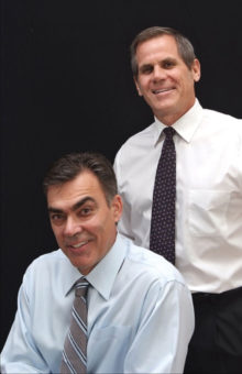 Dr. Kent Saba and Dr. Robert Romanin