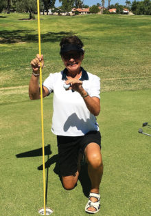 Congratulations, Deb Martin, for getting your first hole-in-one!