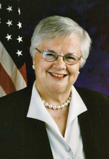 Speaker Mary E. Kramer, former Iowa State Senator and President of the Senate and former U.S. Ambassador to Barbados and the Eastern Caribbean