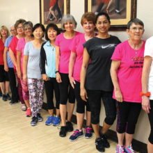 Join these ladies for a Zumba workout!