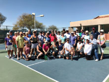 Just a sample: Pickleball players, fans and spectators and volunteers - a great group!