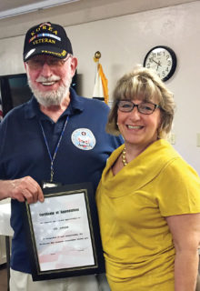 The Countryman Chapter of Sun Lakes wants to thank March guest speaker Elaine Poker-Yount from Visiting Angels for her insightful presentation about staying safely at home and transitioning to assisted living facilities.