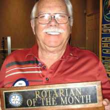 Rotarian of the Month Doug Baker