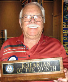 Rotarian of the Month Doug Baker