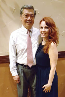 John Yu and Ester Rita Adkins
