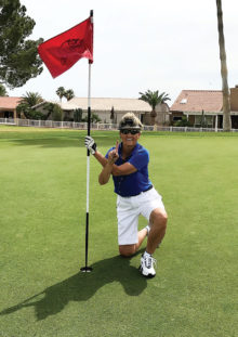 Cheryl Reed got a hole-in-one on May 30, 2017.