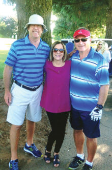 Left to right: Tom Rainville, Mags Lackner and Pete Lackner