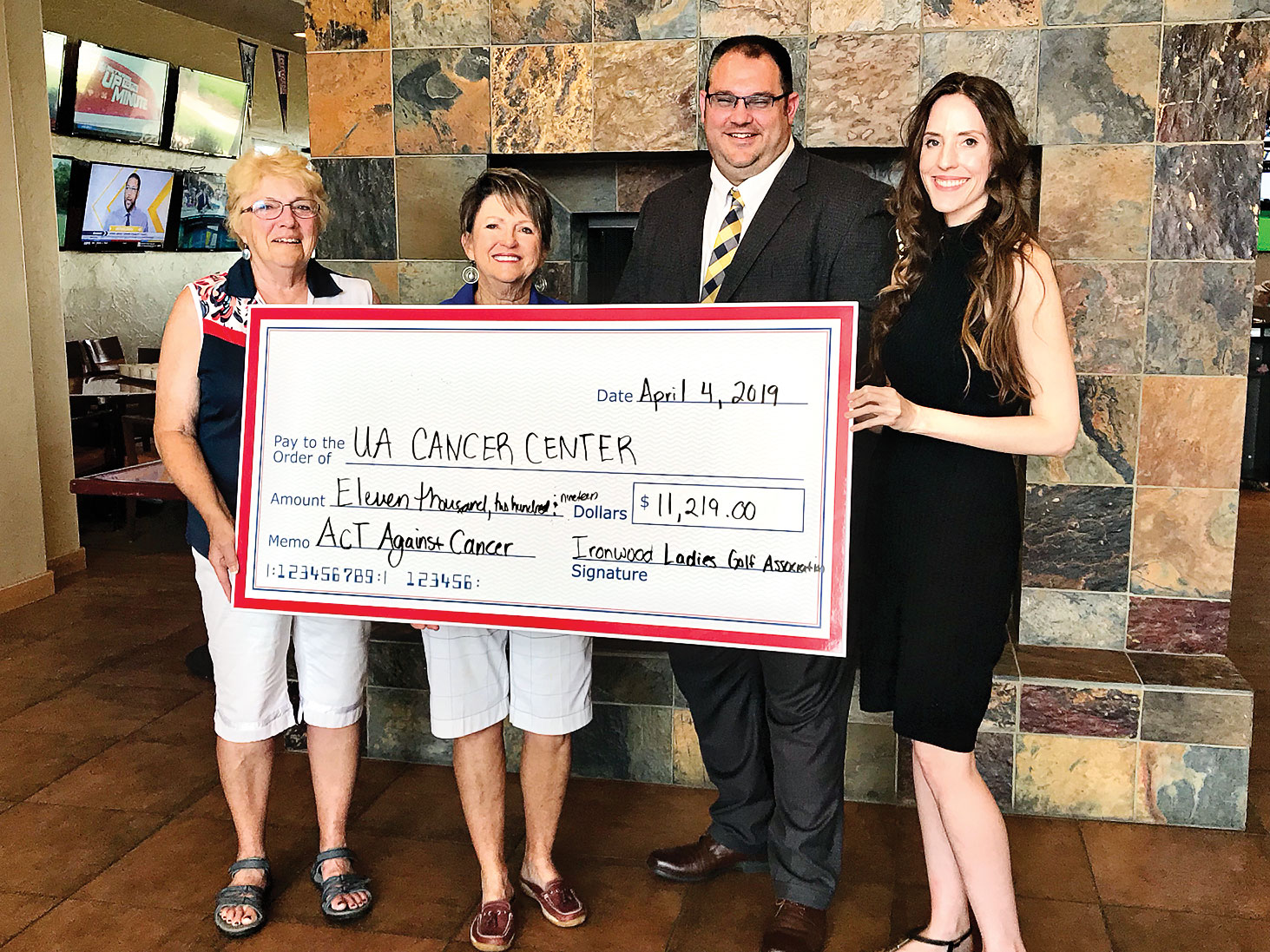 Congratulations to Ironwood Ladies Gold Association Sun Lakes Splash