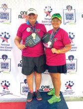 Janice Golden and Jamie Noblit won the gold medal in the 65-69 age group. There were 60 teams in the 65-69 division. They used USAPA Ratings to seed teams, and they were seeded fourth. The ratings were from 5.0 to 3.0.