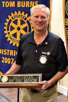 Peter Meade, Rotarian of the Month