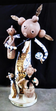Spirit of the Desert President Julie Hemer won Best of Show (and several other ribbons) with her Marionette entry in the Arizona Gourd Society's annual competition. Congratulations to new Grand Master, Julie!