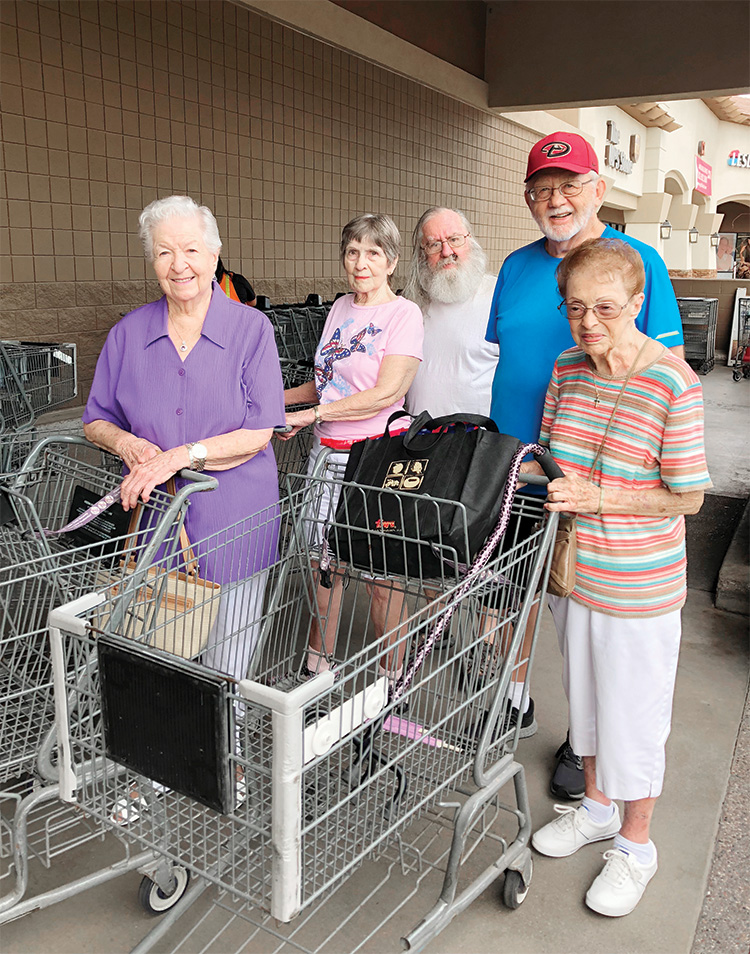 Volunteer to grocery shop for immunocompromised or homebound neighbors this summer.