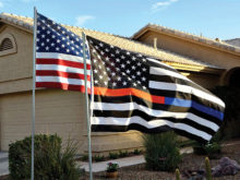 First Responder flag (photo by Brian Curry)