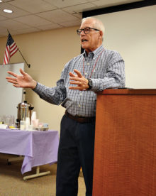 Bill Haskell, president of New Adventures Governing Council