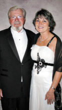 Pictured are Rich Pavlak and Betty Lauer entering the "Sonoran Serenade Black & White Ball" on Jan. 9, 2016. We look forward to seeing them soon as we all emerge from our confinement to enjoy the upcoming season. This ball was memorable as it featured a 19-piece big band style orchestra with vocals from Kathy Bradford and Cornelius Bishop. "Mack the Knife" was an especially great song among many during the three-set performance. The dinner, music, and dancing combined to create a special opportunity for fun and fellowship. We are looking forward to another great season.