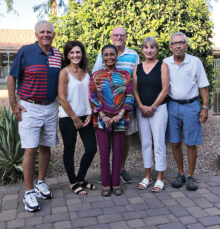 Oakwood Couples Golf 18-Hole League 2021 board members