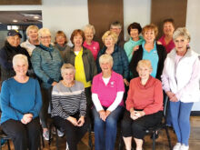 Back row (left to right): Mary Bohren, Jan Sykes, Liz Tollefsen, Jackie Aagaard, Rose Gallagher, Rosie Raisanin; second row (left to right): Ann Hegney, Lavonne Mensink, Bev Jur, Fran Kleinsteuber, Sue Parmenter, Sheila Barton; front row (left to right): Susan Geis, Ardyce Gibson, Irene Anderson, Lillian Look
