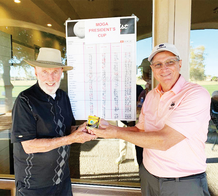 Congratulations to Sid Schwartz for winning the MOGA Presidents Cup.