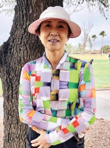 Eun Yoon, OLGA Low Net Champion