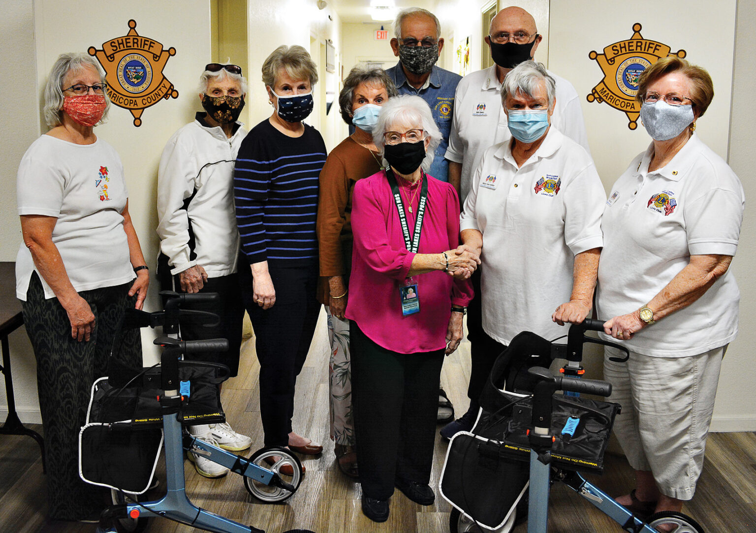 Breakfast Lions Club Donates to Posse Medical Equipment Program Sun