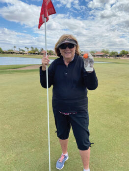 Fran Morin's hole-in-one